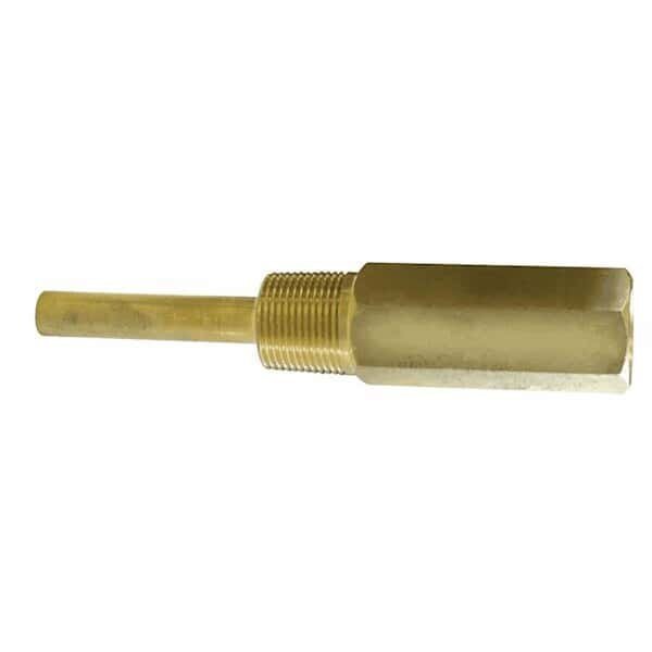 Thermowell, Brass, Standard, 1/2