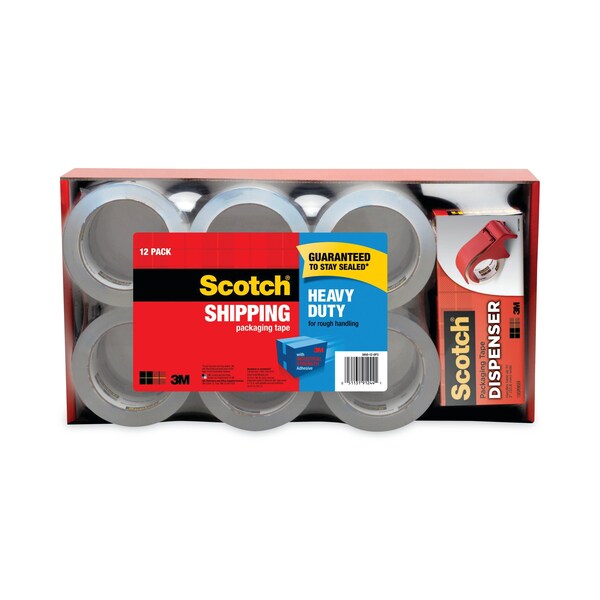 Heavy-Duty 3850 PKaging Tape, 1.88