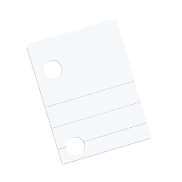 Composition Paper, 5-Hole, 8