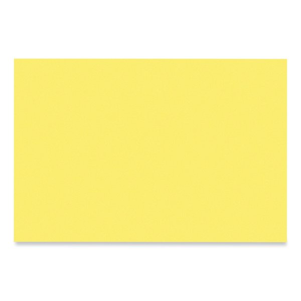 Construction Paper, 58lb, 12 x 18, Yellow, PK50