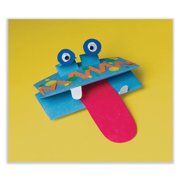 Construction Paper, 58lb, 12 x 18, Yellow, PK50