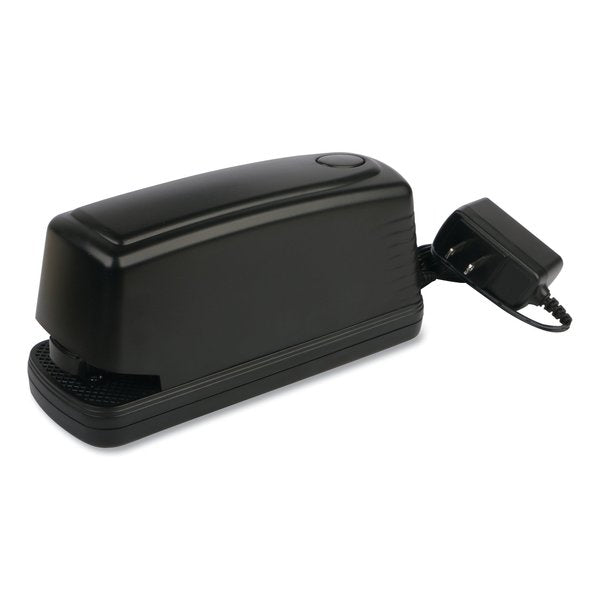 Electric Stapler w/Staple Channel Release Button, 30-Sheet Cap, Black