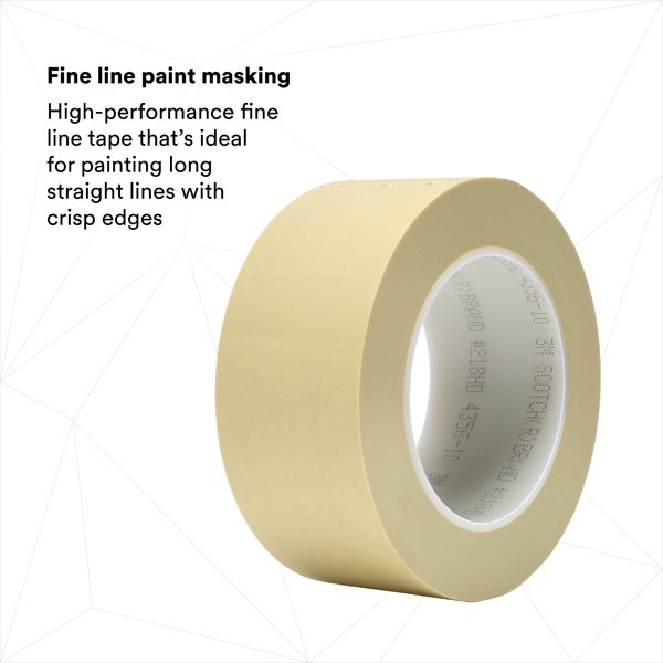 Tape, 218 Fineline, Grn, 2x60yd, 4.7mil, PK24