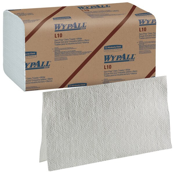 Dry Wipe, White, UCTAD, 12 PK, 200 Wipes, 9-1/4 in x 10-1/2 in
