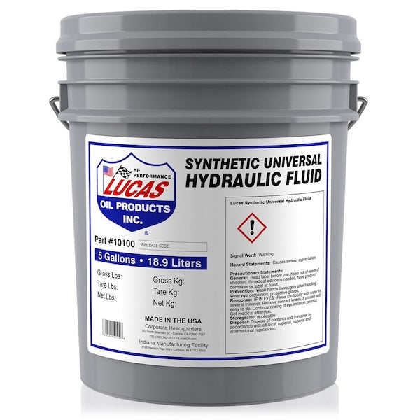 Synthetic Universal Hydraulic Fluid, 1x1