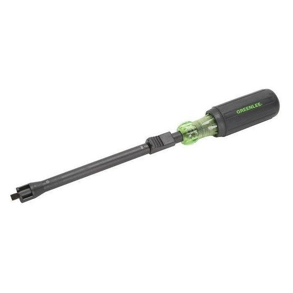 Screw-Holding Slotted Screwdriver 1/4 in Round
