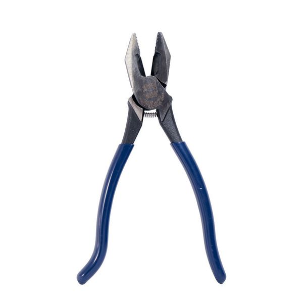 9 3/8 in Iron Workers Plier High Leverage, Steel