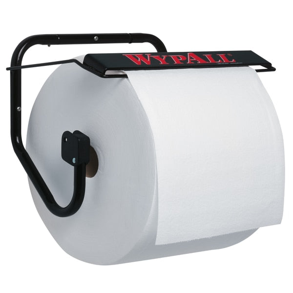 Dry Wipe Roll, White, Roll, Double Recreped (DRC), 1 PK, 750 Wipes, 12 1/2 in x 13 1/2 in