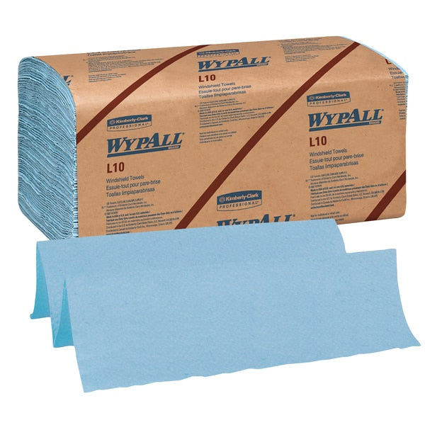Dry Wipe, Blue, Paper, 16 PK, 140 Wipes, 9 1/4 in x 10 1/2 in