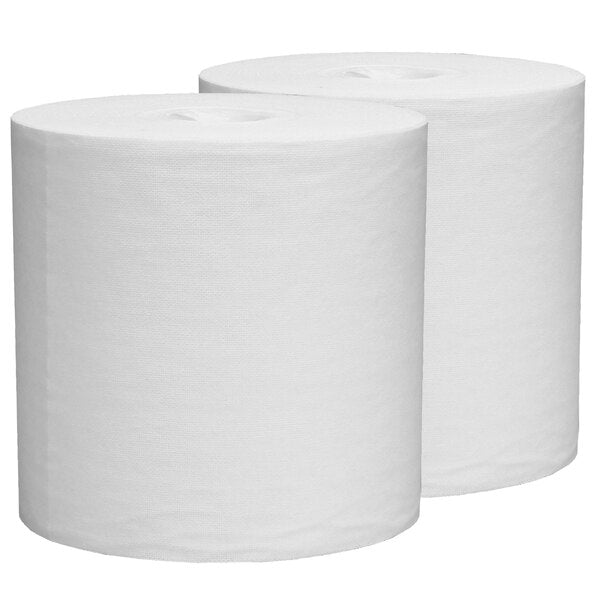 All-Purpose Wipers Center Pull, PK200, White, Center Pull Roll, 2 PK, 200 Wipes