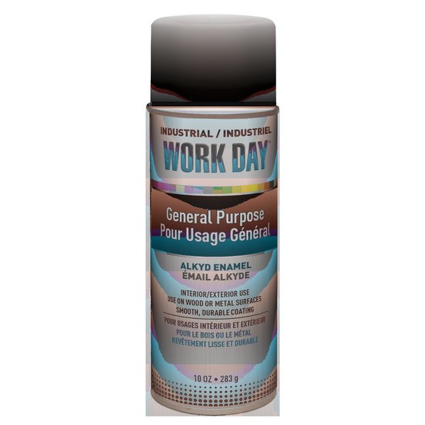 Spray Paint, White, Gloss, 10 oz