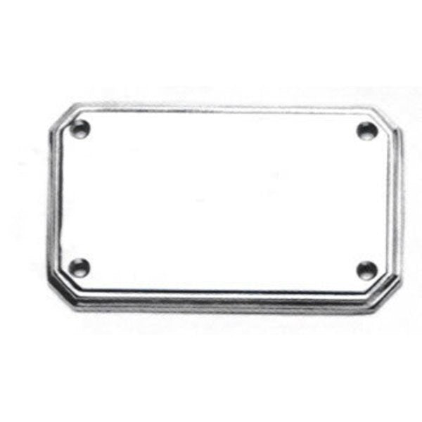 Traditional Nameplate Bright Brass