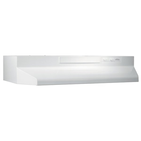 White-on-White Range Hood