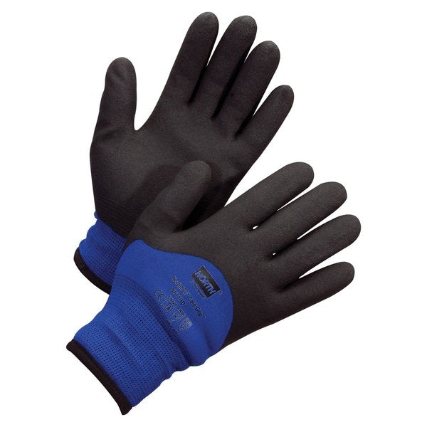 Cut Resistant Coated Gloves, 2 Cut Level, PVC, XL, 1 PR