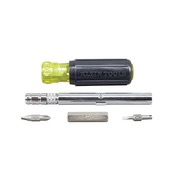 HVAC Slide Drive⢠Multi-Bit Screwdriver / Nut Driver, 8-in-1