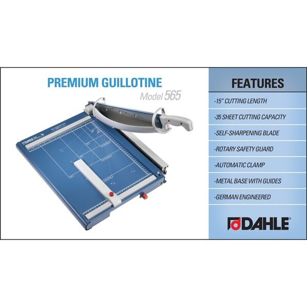 Prem Guillotine Paper Cutter, 15-1/8