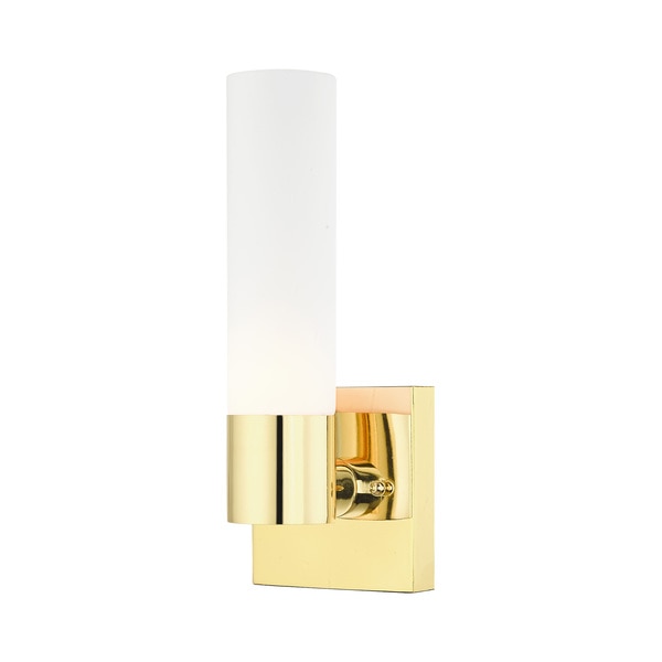 Aero 1 Light Polished Brass ADA Wall Sco