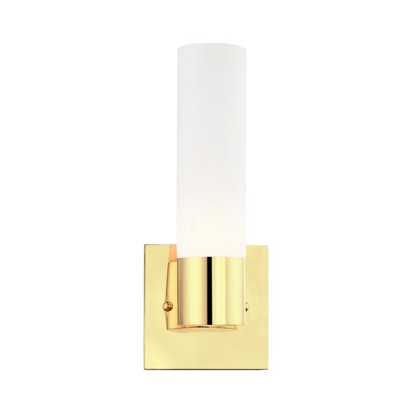 Aero 1 Light Polished Brass ADA Wall Sco