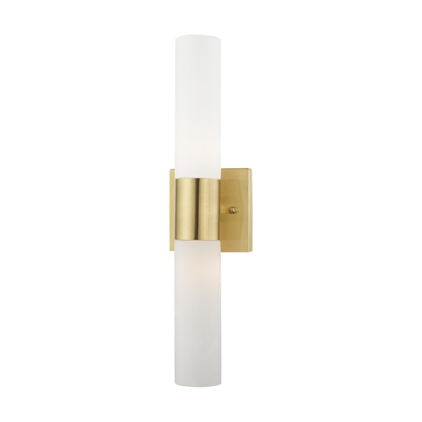 Aero 2 Light Satin Brass ADA Bath Vanity