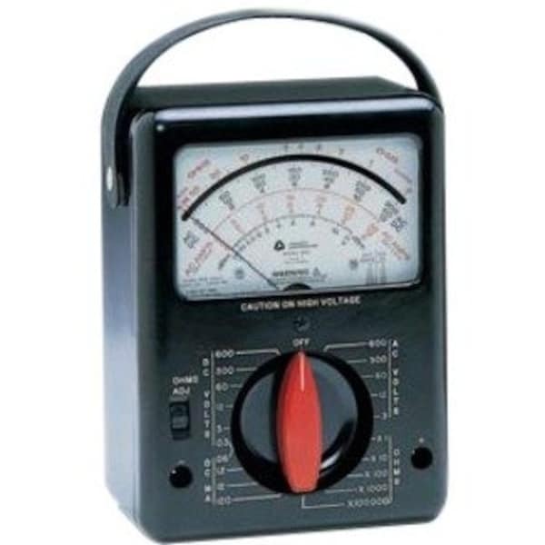 Compact analog multimeter designed to ma