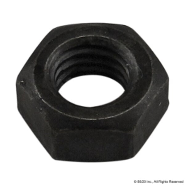 Hex Nut, M5-0.8, Steel, Zinc Plated