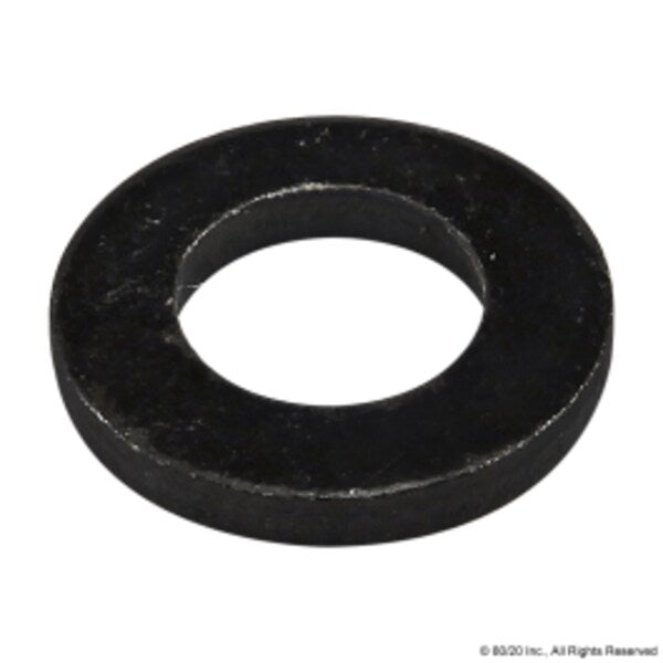 Flat Washer, Fits Bolt Size M6 , Steel Zinc Plated Finish