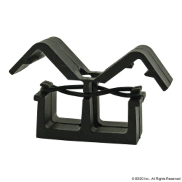 Cable/Tube Clip Tab10 Nylon Blk