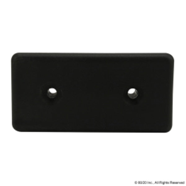 End Cap 30X60 Screw-In Nylon Blk