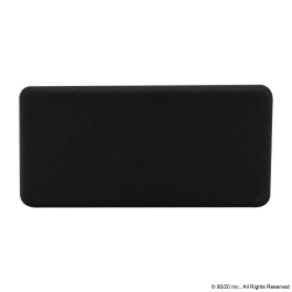 End Cap 80X160 Nylon Blk