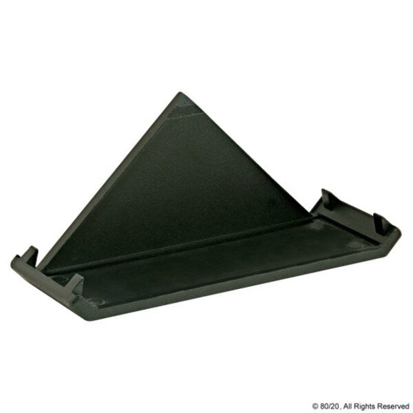 Black Nylon Cover Cap, 90 Deg Connector