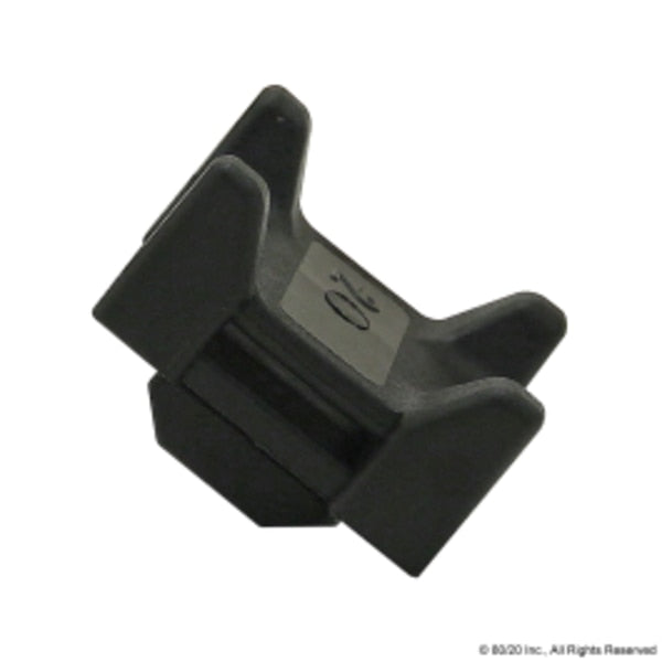 Cable Mount Block 1/4 Turn Nylon Blk