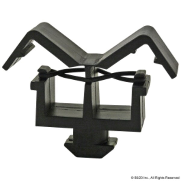 Cable/Tube Clip 1/4 Turn Nylon Blk
