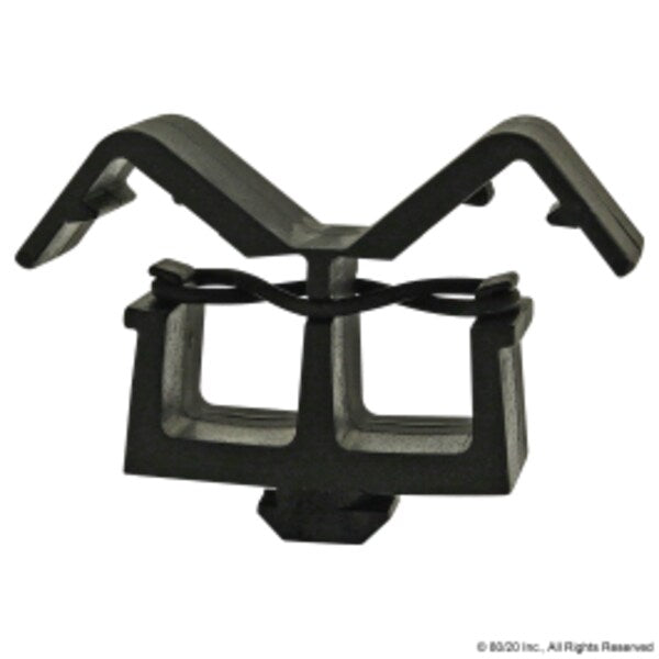 Cable/Tube Clip 1/4 Turn Nylon Blk