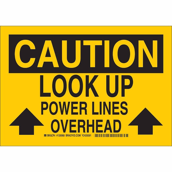 Sign, Caution, 10X14