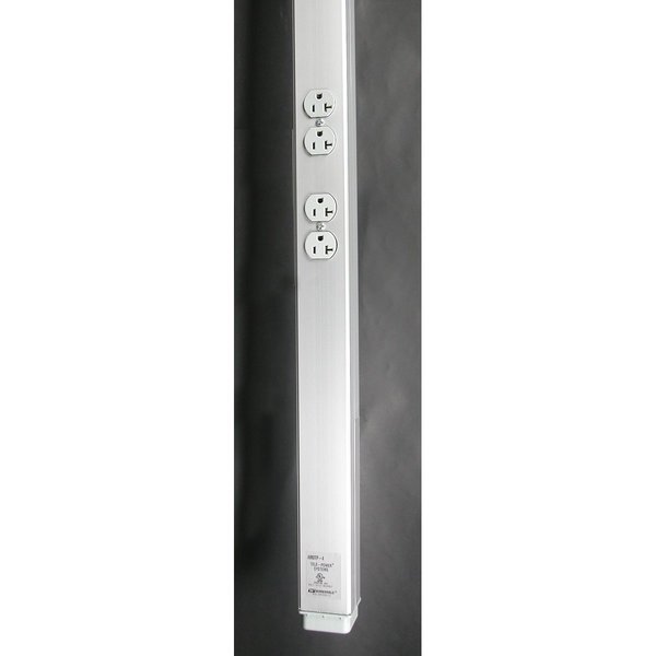Service Pole, 2-5/16in., Aluminum