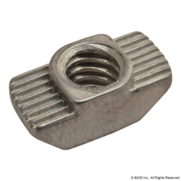 Drop In T-Nut 1/4-20 Slot8 ss