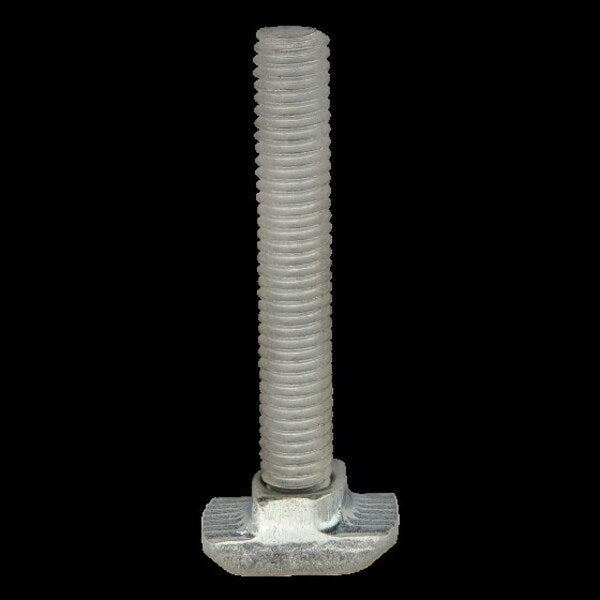 Drop In T-Stud M6X40 Zinc Plated Steel