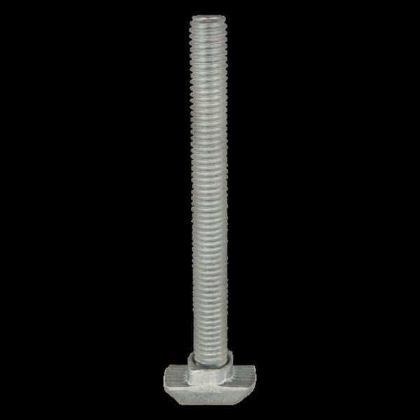 Drop In T-Stud M6X60 Zinc Plated Steel