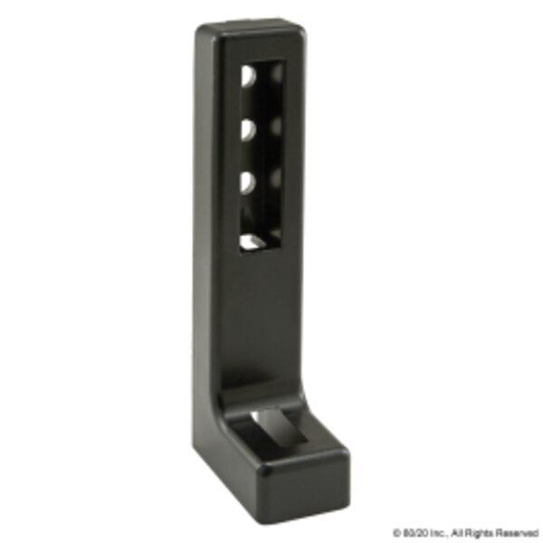 Die-Cast Floor Bracket Blk