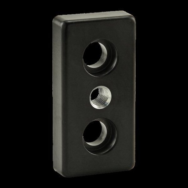 Center Tap Base Plate, M12, 45 Series