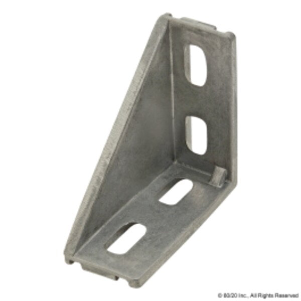 Inside Corner Bracket, 4 Hole W/Support