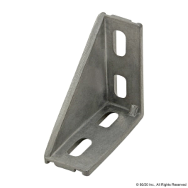 Inside Corner Bracket, 4 Hole W/Support