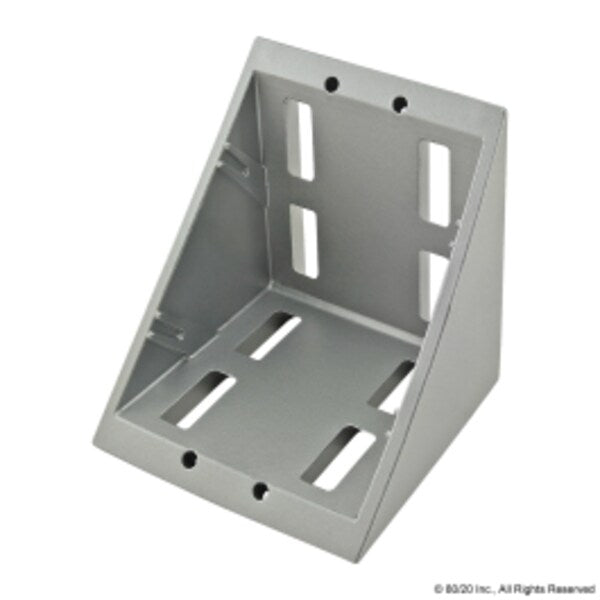 Corner Bracket 8 Hole / Tab 76mm