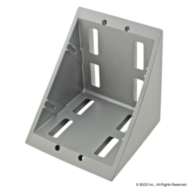 Corner Bracket 8 Hole / Tab 76mm