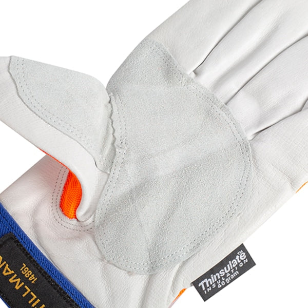 Hi-Vis Cold Protection Gloves, Thinsulate Lining, XL