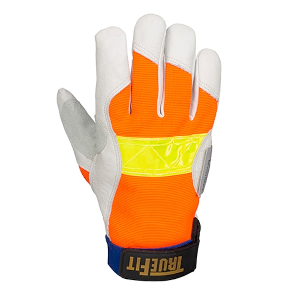 Hi-Vis Cold Protection Gloves, Thinsulate Lining, XL