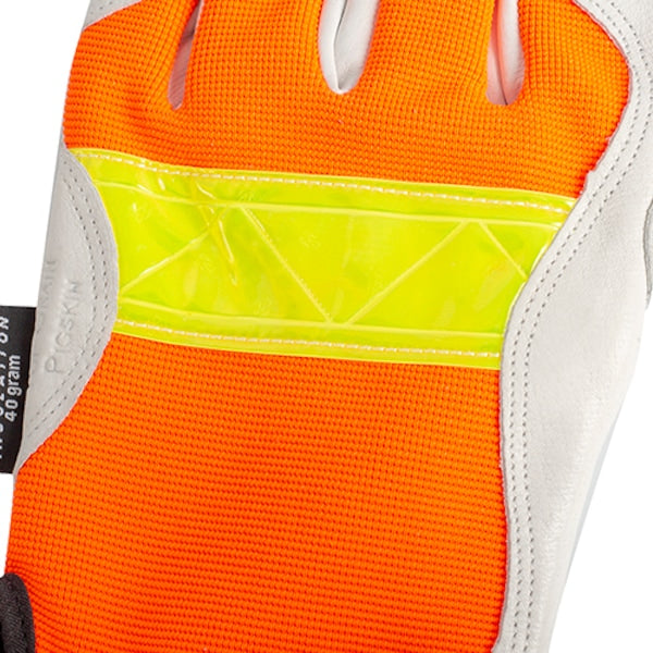 Hi-Vis Cold Protection Gloves, Thinsulate Lining, XL