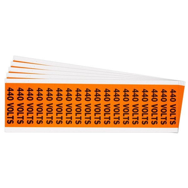Conduit and Voltage Sign and Labels, PK5