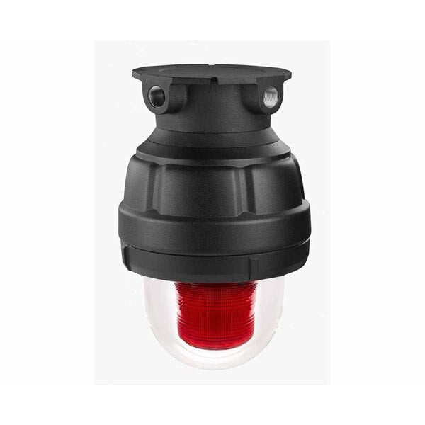 Warning Light, Red, Strobe Tube, 120VAC
