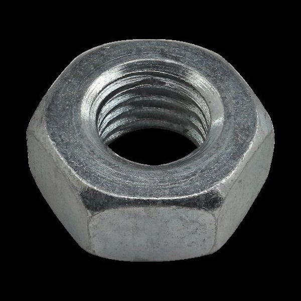 Jam Nut, M10-1.50, Steel, Zinc Plated